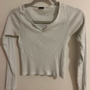 BRANDY MELVILLE WHITE LONG SLEEVE